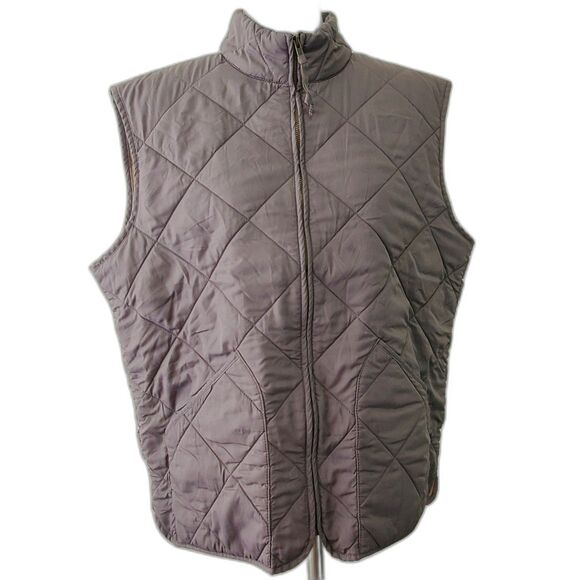 J. Crew Men's Authentic Outerwear Walker Vest L Green Quilted Puffer - Picture 1 of 11